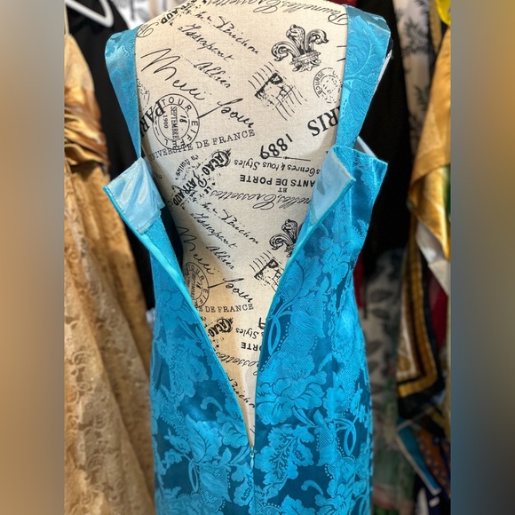 Nah nah Collection blue 2 piece dress blazer set size 10 - Picture 10 of 16